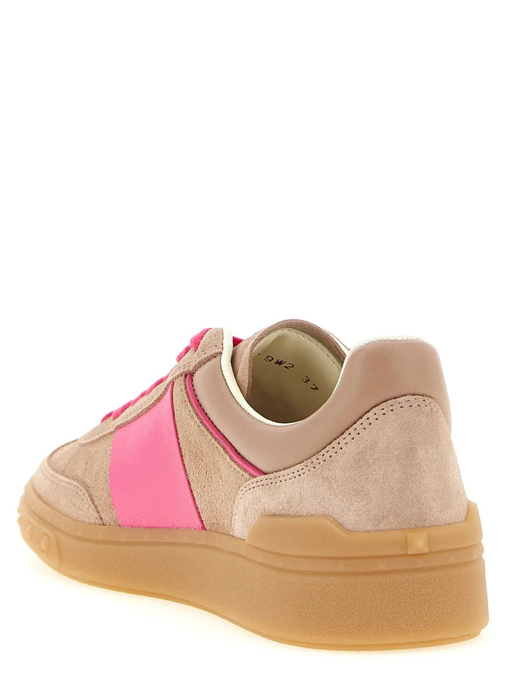 Valentino Garavani Sample Sale | Valentino Garavani Multicolor Calfskin Low Top Sneakers - | Designer outlet
