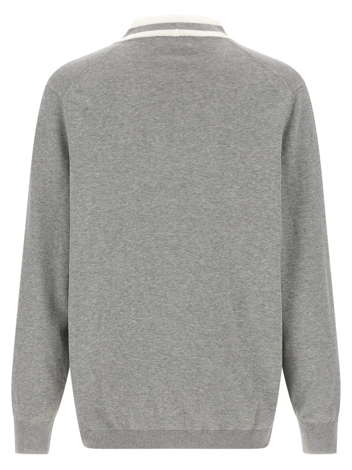 Brunello Cucinelli Sample Sale | Brunello Cucinelli Gray Cotton Cardigan - | Designer outlet