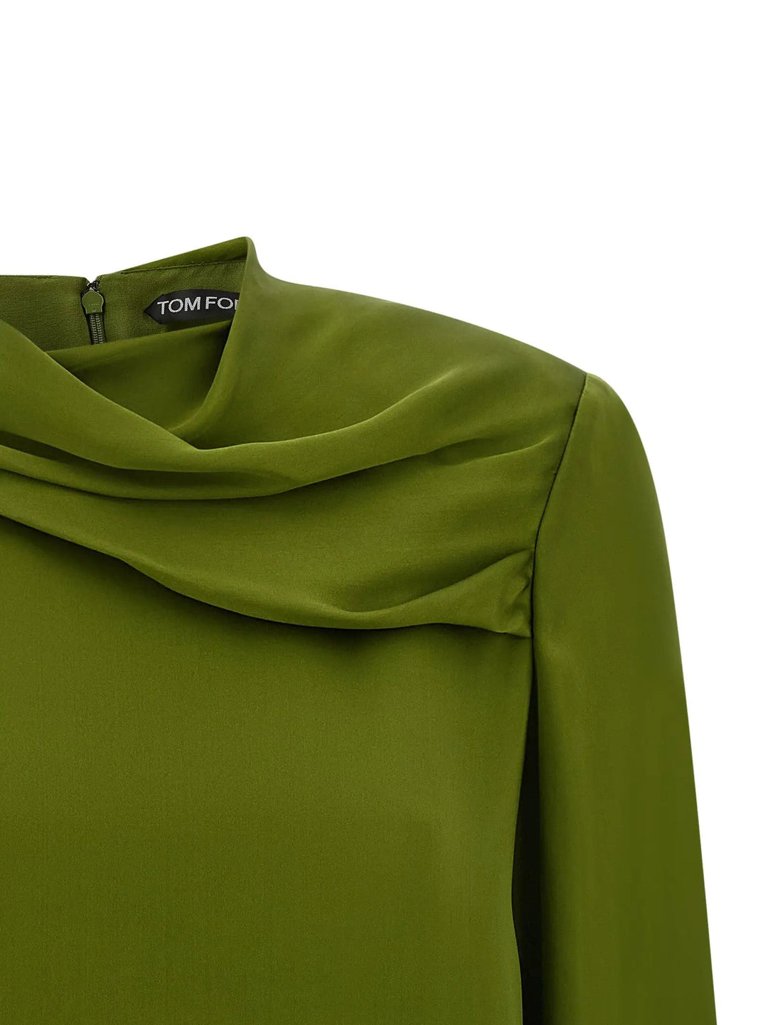 Tom Ford Sample Sale | Tom Ford Bicolor Silk Blouse - | Designer outlet