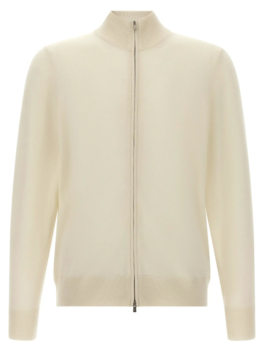 Hugo Boss Sample Sale | Hugo Boss White Virgin Wool Cardigan - | Designer outlet