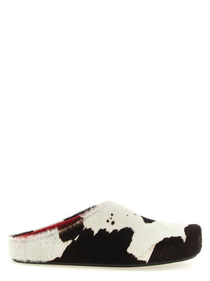 Marni Sample Sale | Marni Multicolor Calfskin Clogs - | Designer outlet