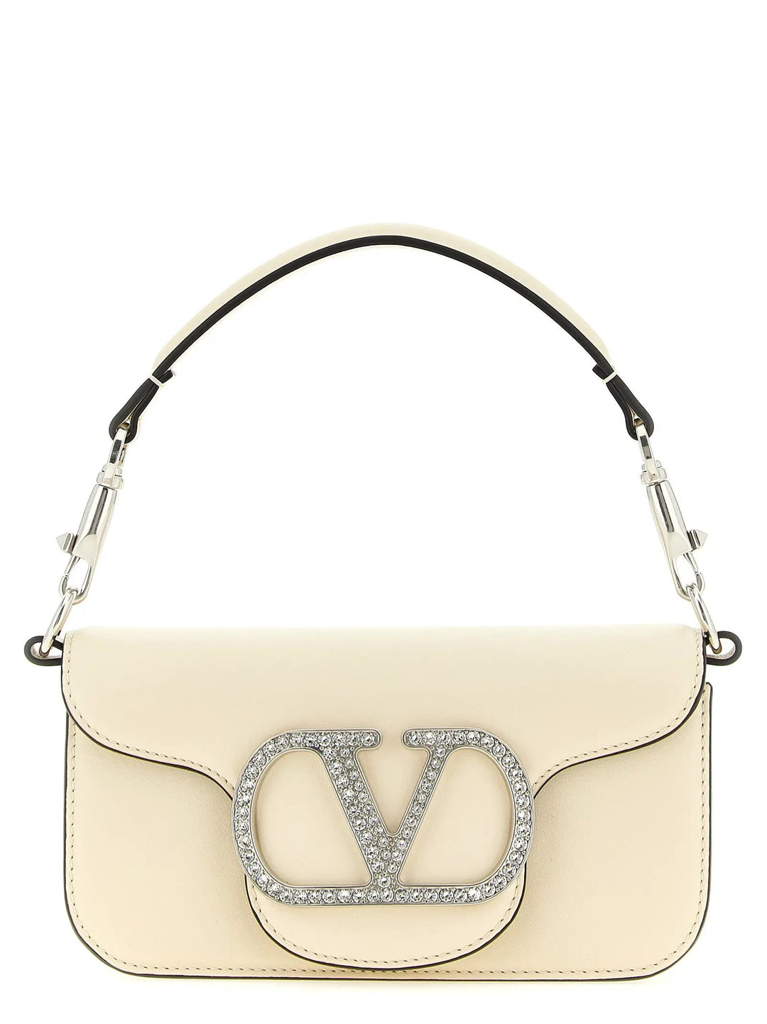 Valentino Garavani Sample Sale | Valentino Garavani White Calfskin Shoulder Bag - | Designer outlet