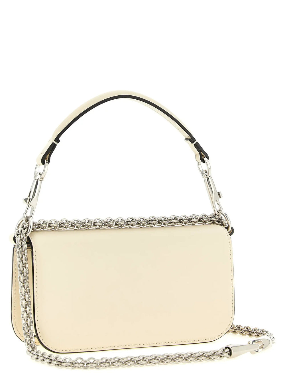 Valentino Garavani Sample Sale | Valentino Garavani White Calfskin Shoulder Bag - | Designer outlet