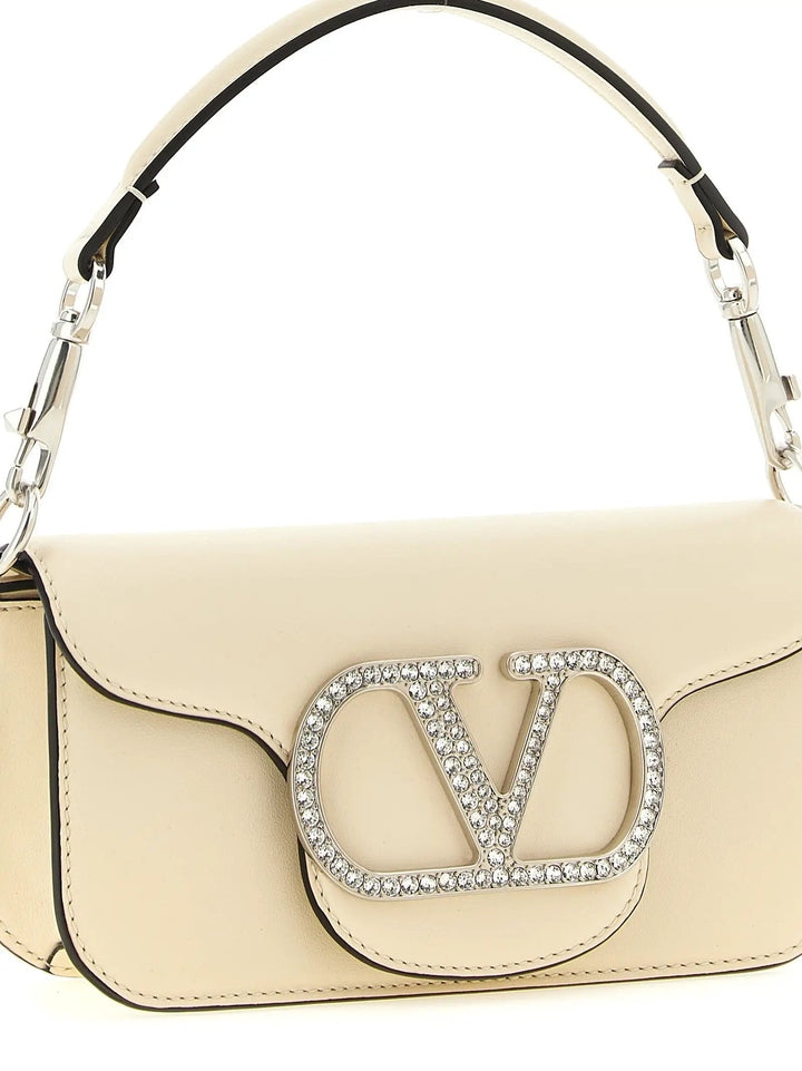Valentino Garavani Sample Sale | Valentino Garavani White Calfskin Shoulder Bag - | Designer outlet