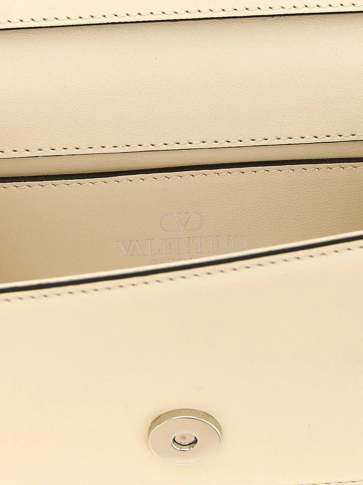 Valentino Garavani Sample Sale | Valentino Garavani White Calfskin Shoulder Bag - | Designer outlet