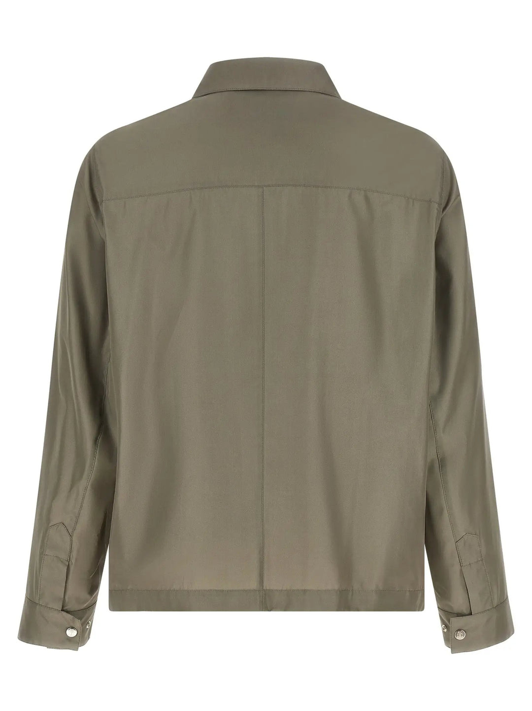 Brunello Cucinelli Sample Sale | Brunello Cucinelli Bicolor Silk Full-Length Jacket - | Designer outlet