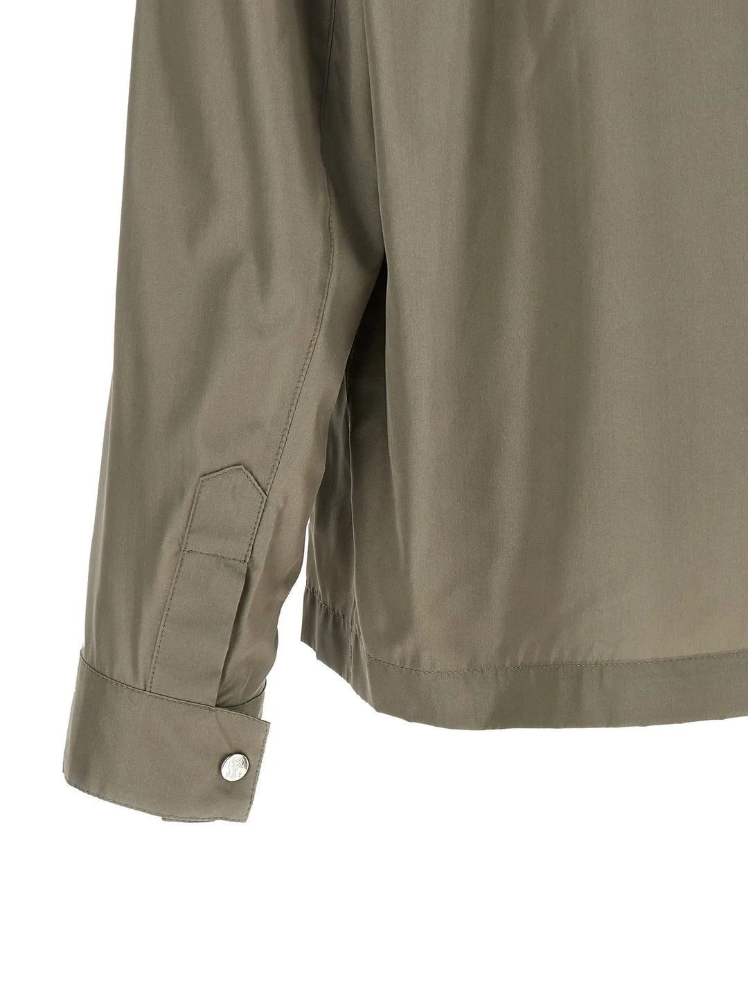 Brunello Cucinelli Sample Sale | Brunello Cucinelli Bicolor Silk Full-Length Jacket - | Designer outlet
