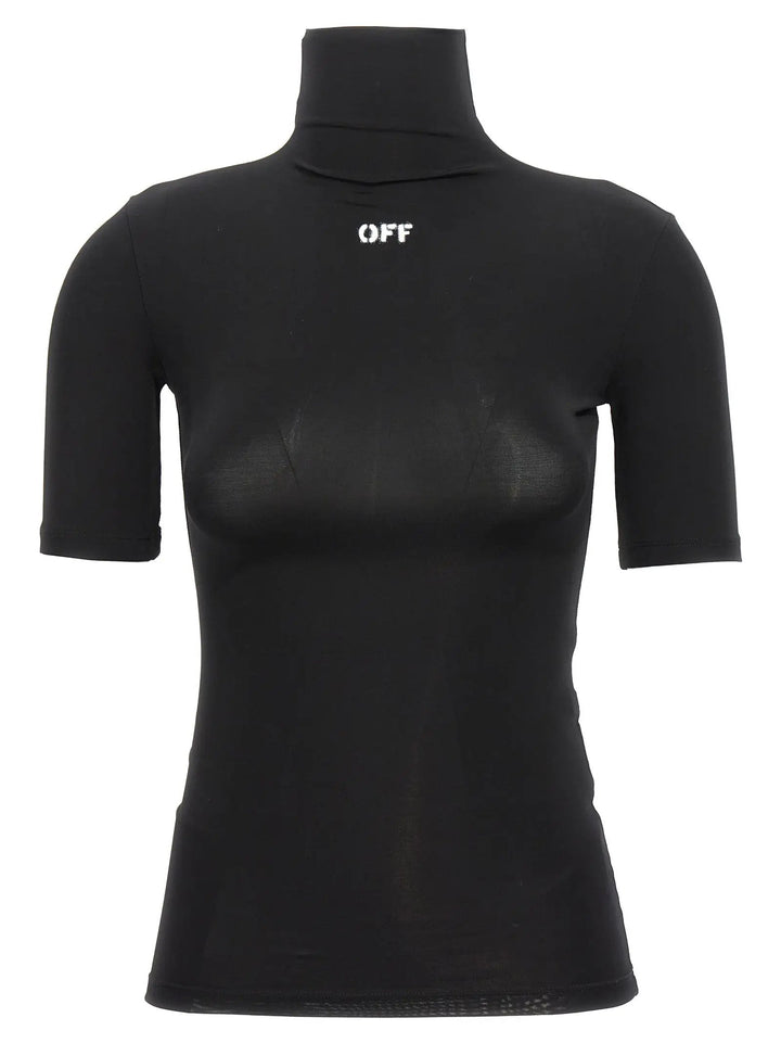 Off-White Sample Sale | Off-White Black Acetate T-Shirt - | Designer outlet