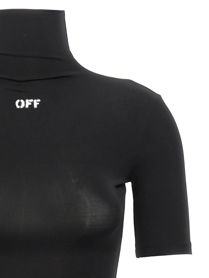 Off-White Sample Sale | Off-White Black Acetate T-Shirt - | Designer outlet
