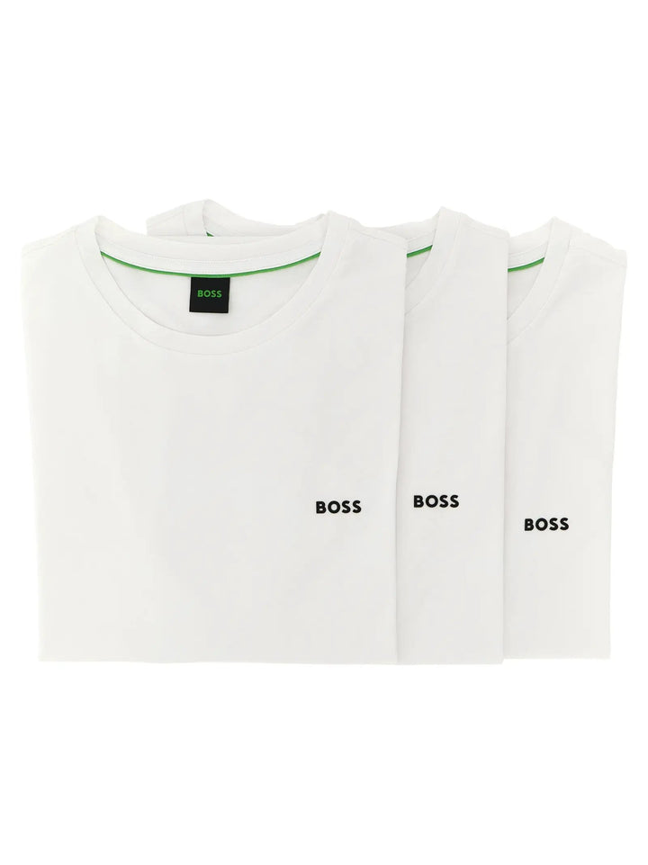 Hugo Boss Sample Sale | Hugo Boss White Cotton T-Shirt - | Designer outlet