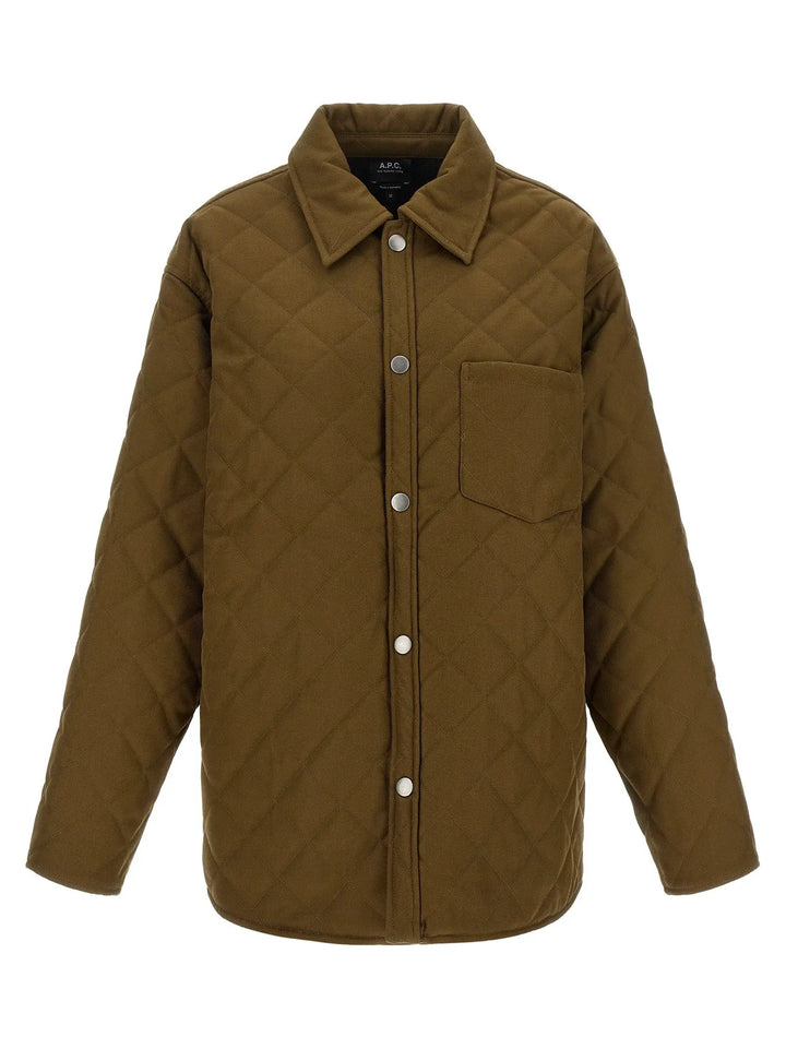 A.P.C. Sample Sale | A.P.C. Bicolor Polyester Shell Jacket - | Designer outlet