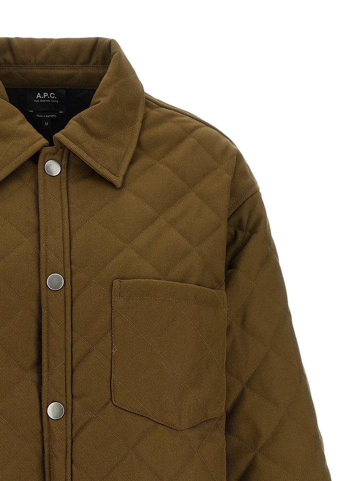 A.P.C. Sample Sale | A.P.C. Bicolor Polyester Shell Jacket - | Designer outlet