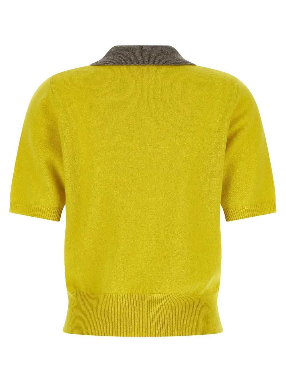 Marni Sample Sale | Marni Bicolor Cashmere Polo Shirt - | Designer outlet