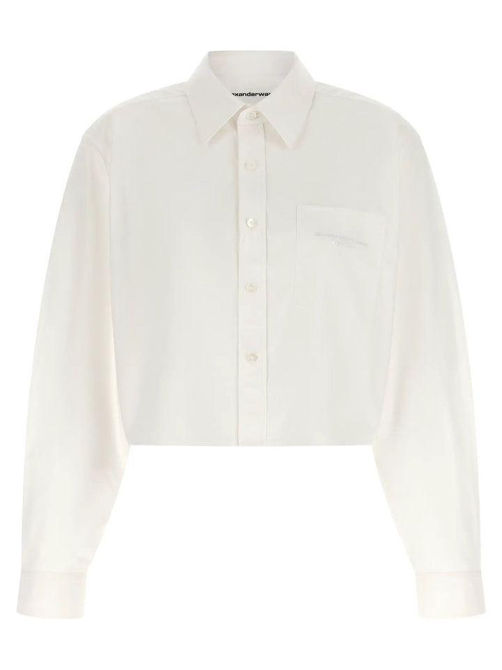 Alexander Wang Sample Sale | Alexander Wang White Cotton Blouse - | Designer outlet