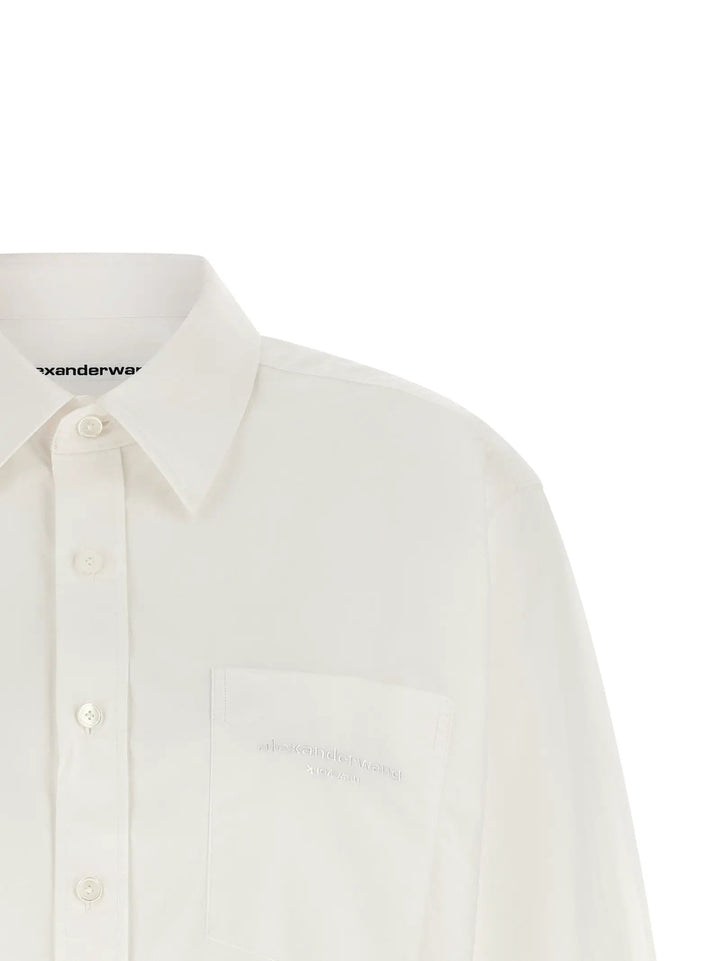 Alexander Wang Sample Sale | Alexander Wang White Cotton Blouse - | Designer outlet