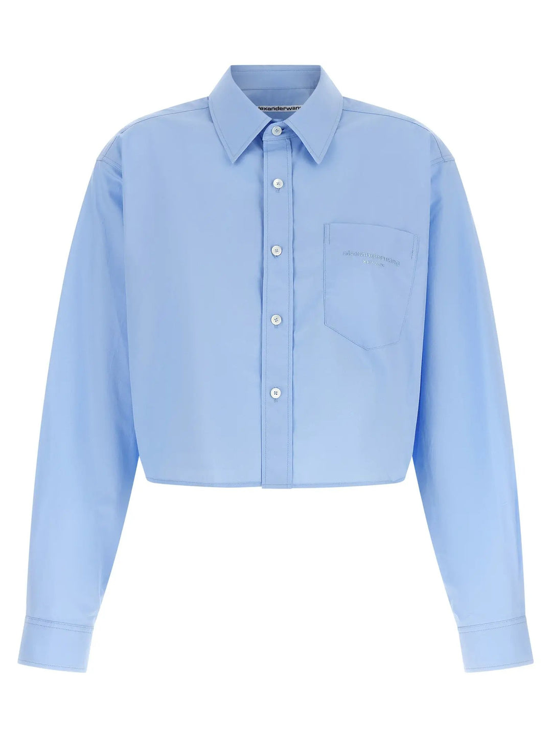 Alexander Wang Sample Sale | Alexander Wang Blue Cotton Blouse - | Designer outlet