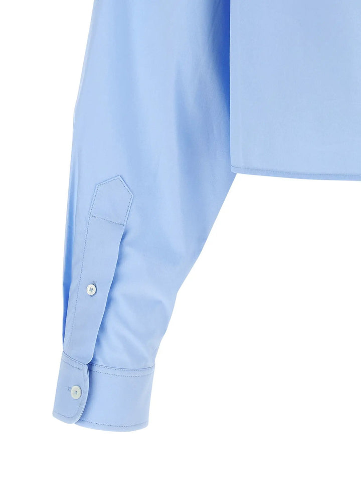 Alexander Wang Sample Sale | Alexander Wang Blue Cotton Blouse - | Designer outlet
