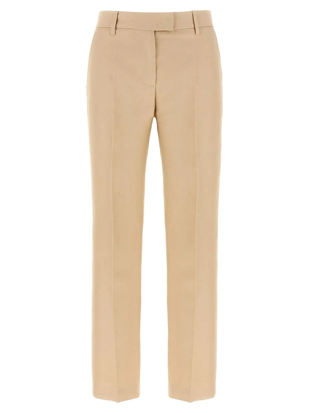 Alberto Biani Sample Sale | Alberto Biani Beige Viscose Chino Pants - | Designer outlet
