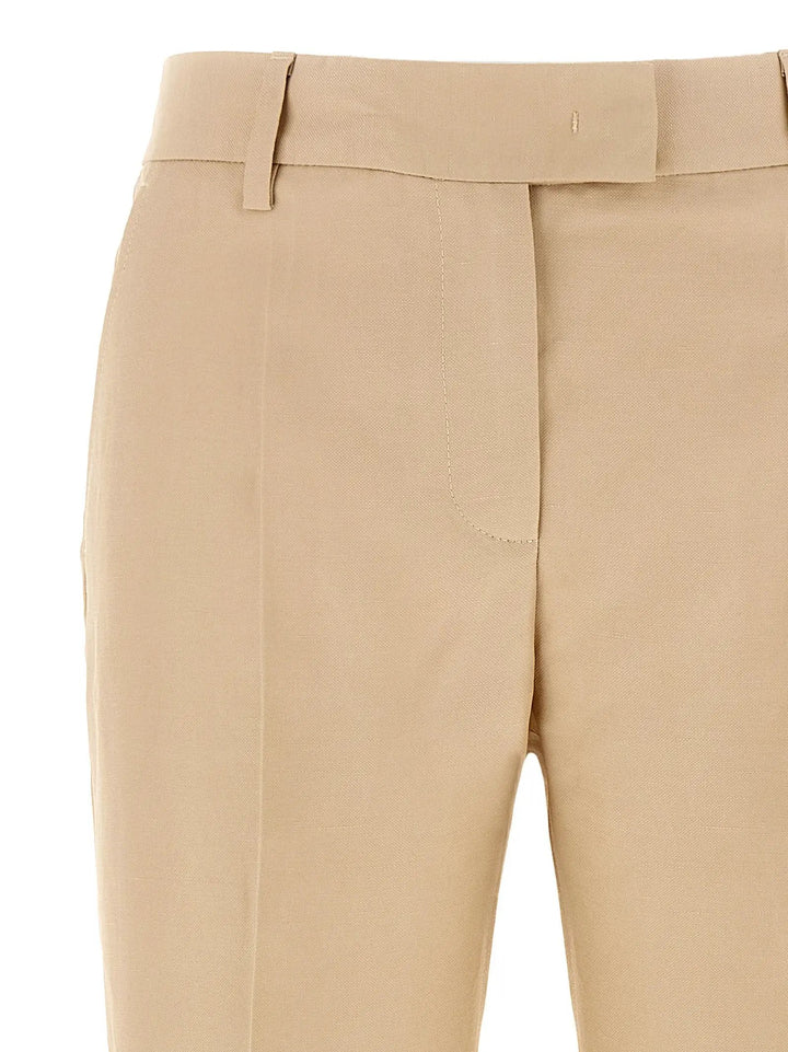 Alberto Biani Sample Sale | Alberto Biani Beige Viscose Chino Pants - | Designer outlet