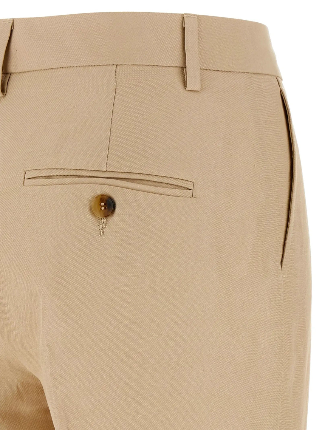 Alberto Biani Sample Sale | Alberto Biani Beige Viscose Chino Pants - | Designer outlet