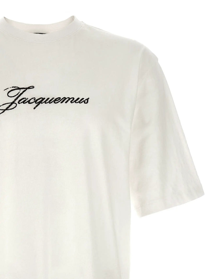 Jacquemus Sample Sale | Jacquemus White Cotton T-Shirt - | Designer outlet