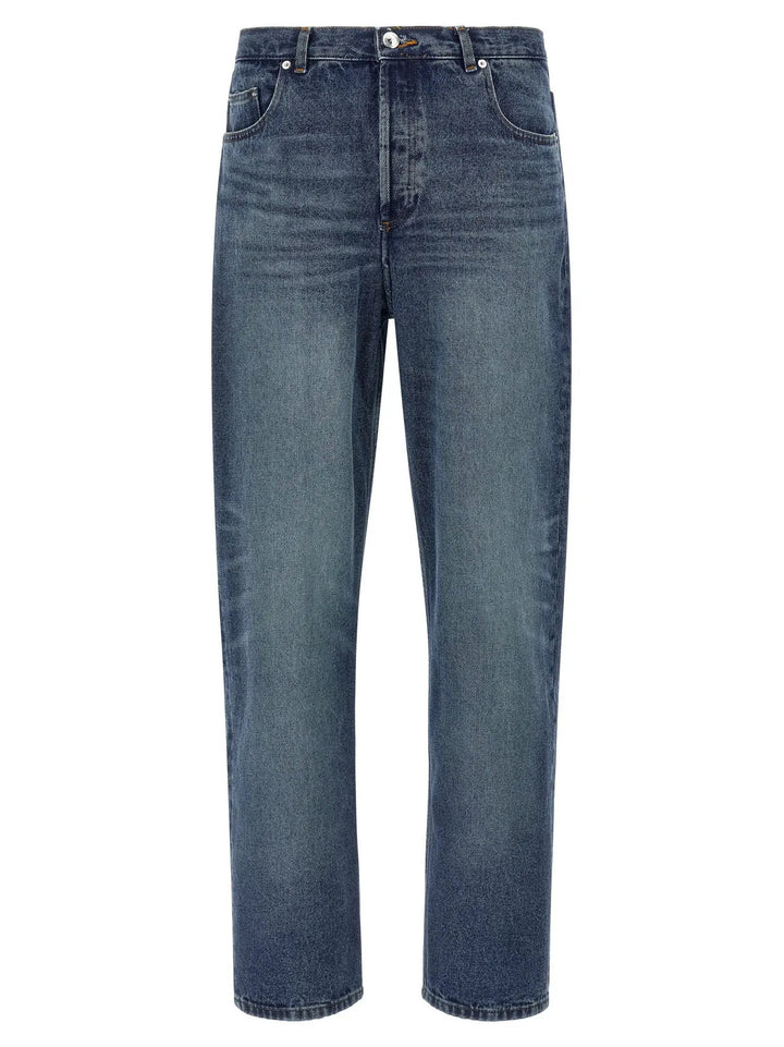 A.P.C. Sample Sale | A.P.C. Blue Cotton Straight-Leg Jeans - | Designer outlet