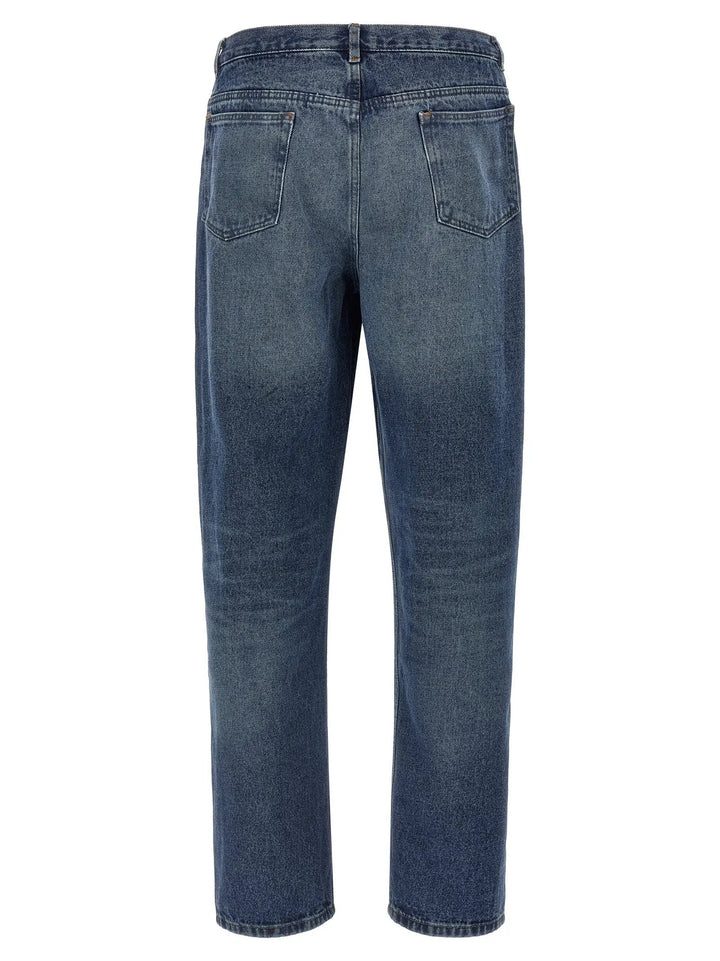 A.P.C. Sample Sale | A.P.C. Blue Cotton Straight-Leg Jeans - | Designer outlet