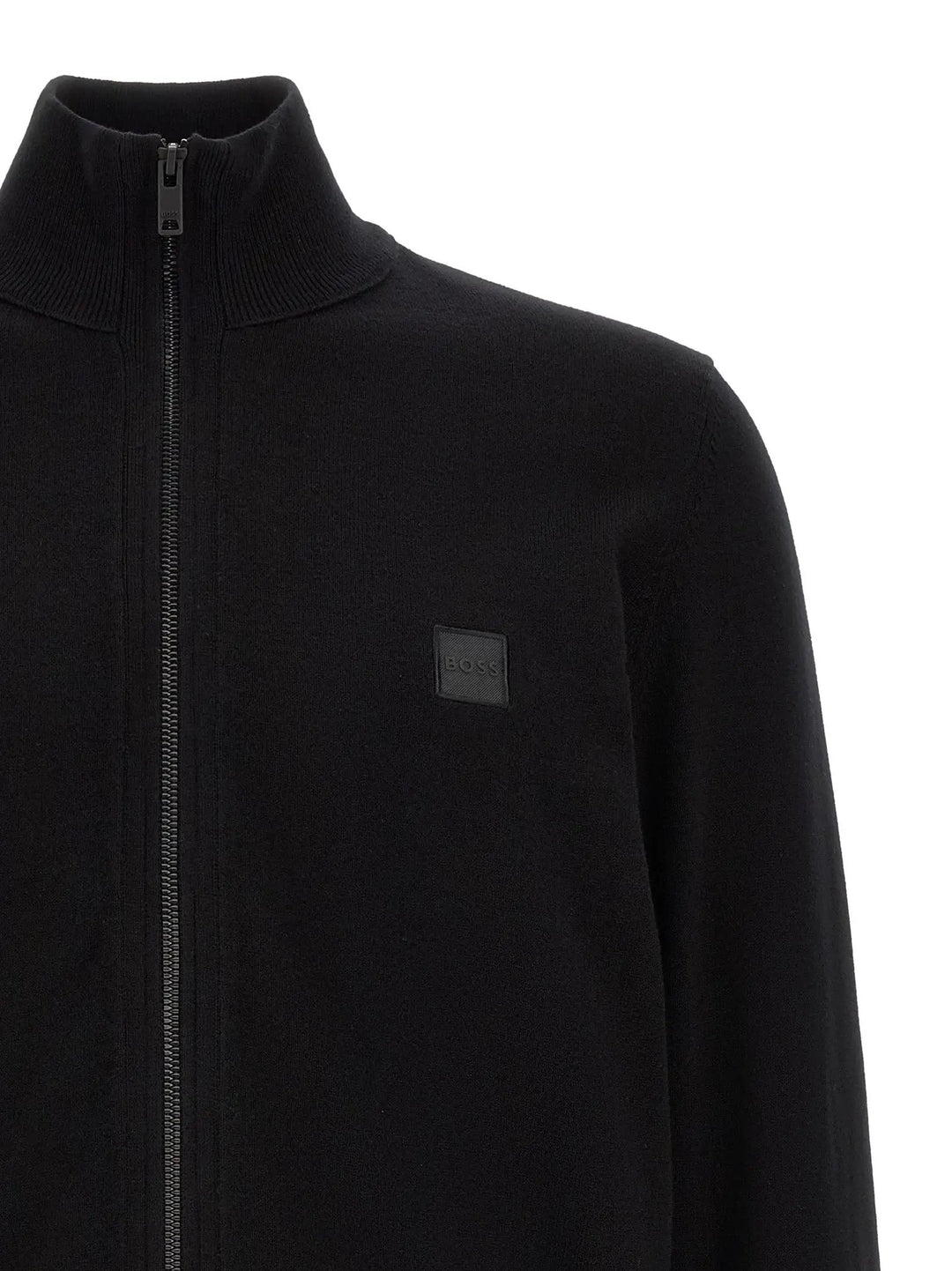 Hugo Boss Sample Sale | Hugo Boss Black Cotton Cardigan - | Designer outlet