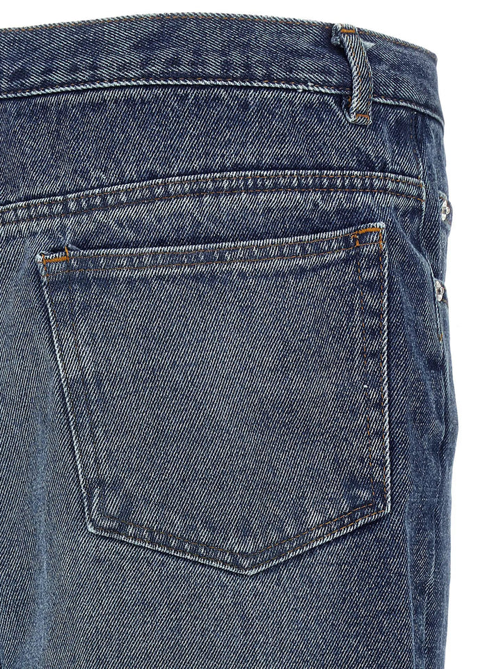 A.P.C. Sample Sale | A.P.C. Blue Cotton Straight-Leg Jeans - | Designer outlet