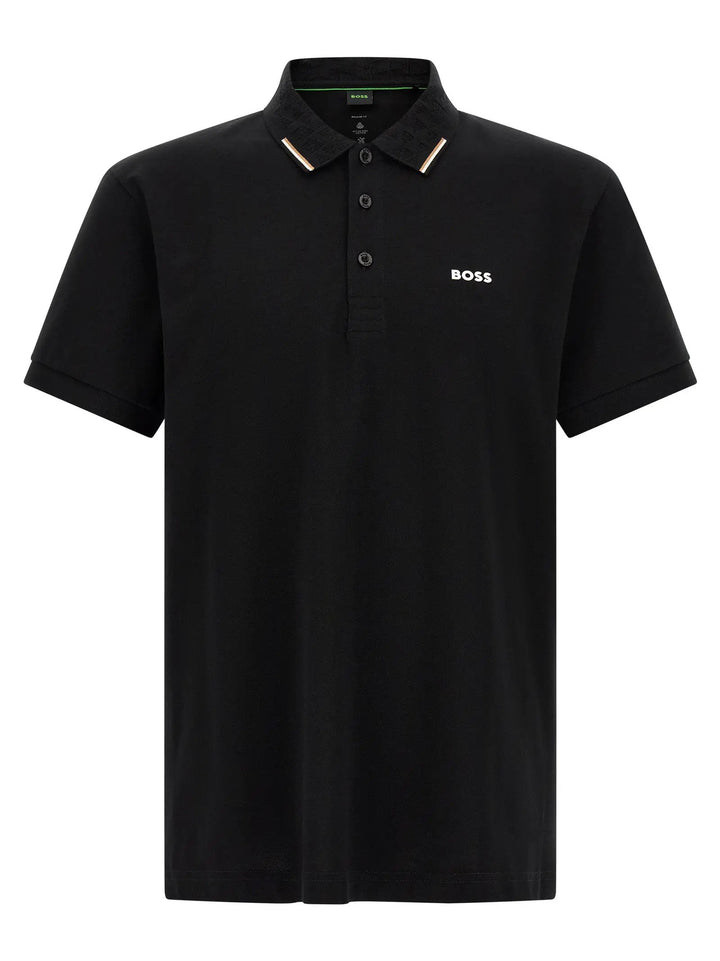 Hugo Boss Sample Sale | Hugo Boss Black Cotton Polo Shirt - | Designer outlet