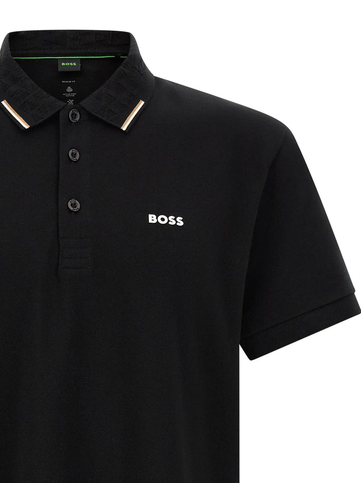 Hugo Boss Sample Sale | Hugo Boss Black Cotton Polo Shirt - | Designer outlet