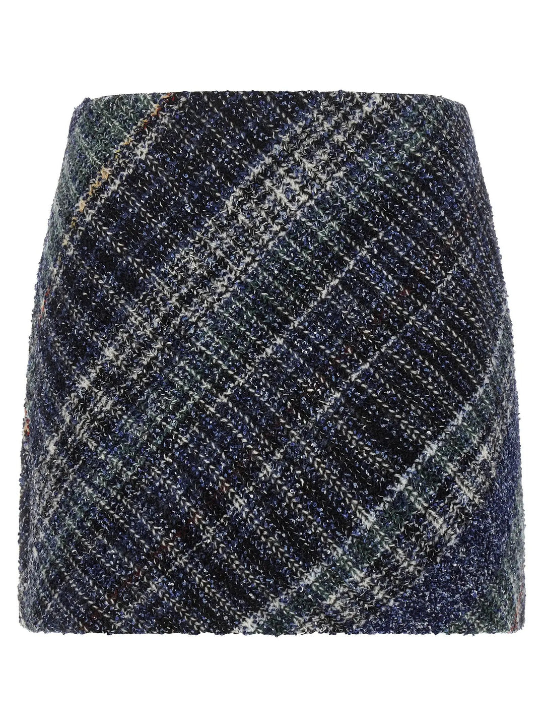 Missoni Sample Sale | Missoni Blue Wool Long Skirt - | Designer outlet