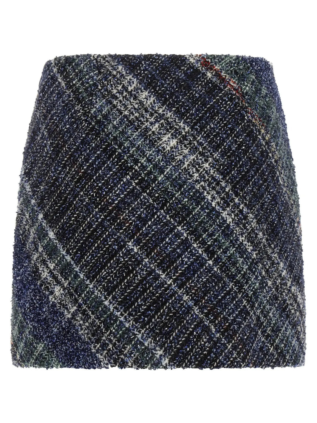 Missoni Sample Sale | Missoni Blue Wool Long Skirt - | Designer outlet