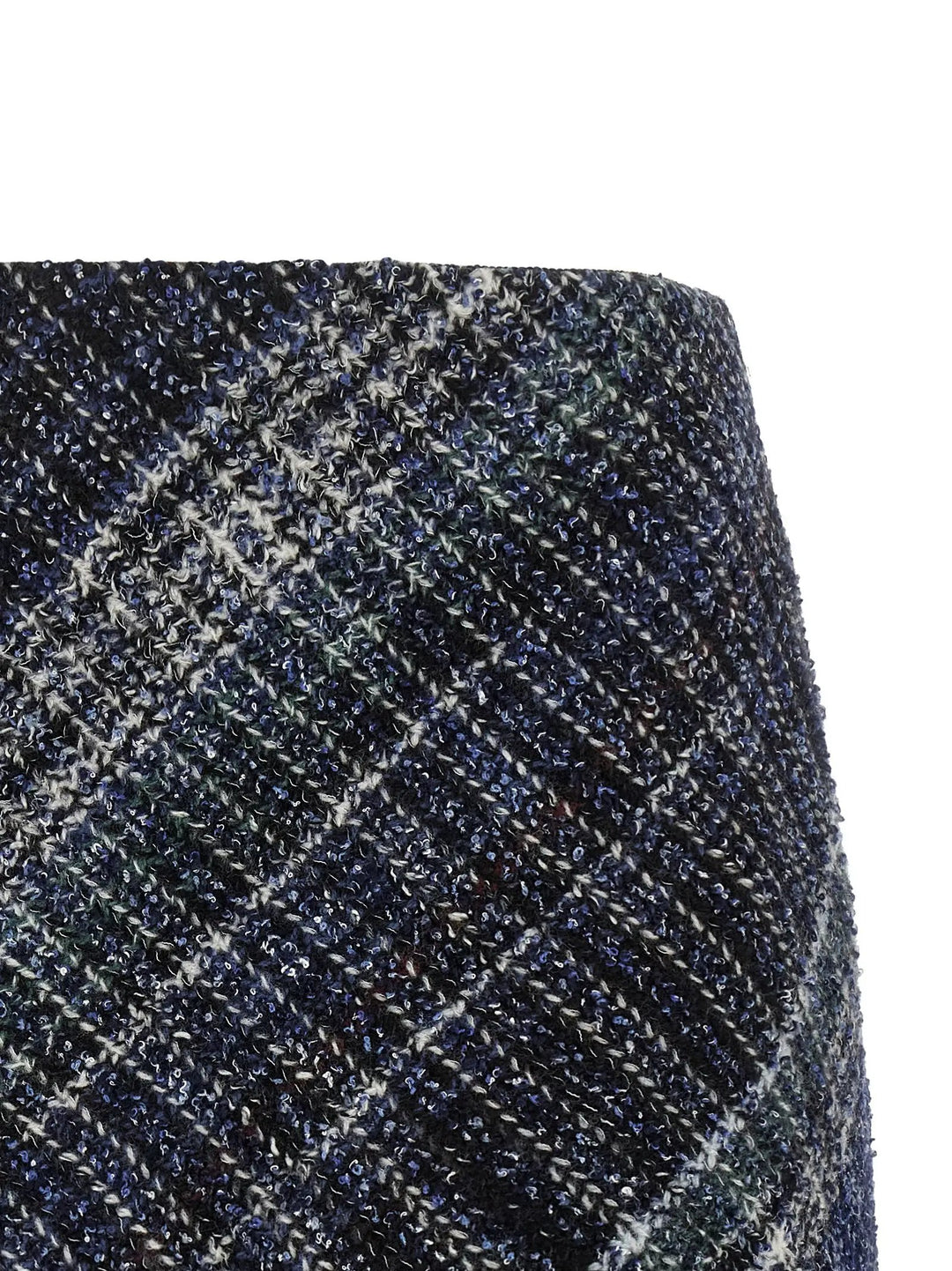 Missoni Sample Sale | Missoni Blue Wool Long Skirt - | Designer outlet