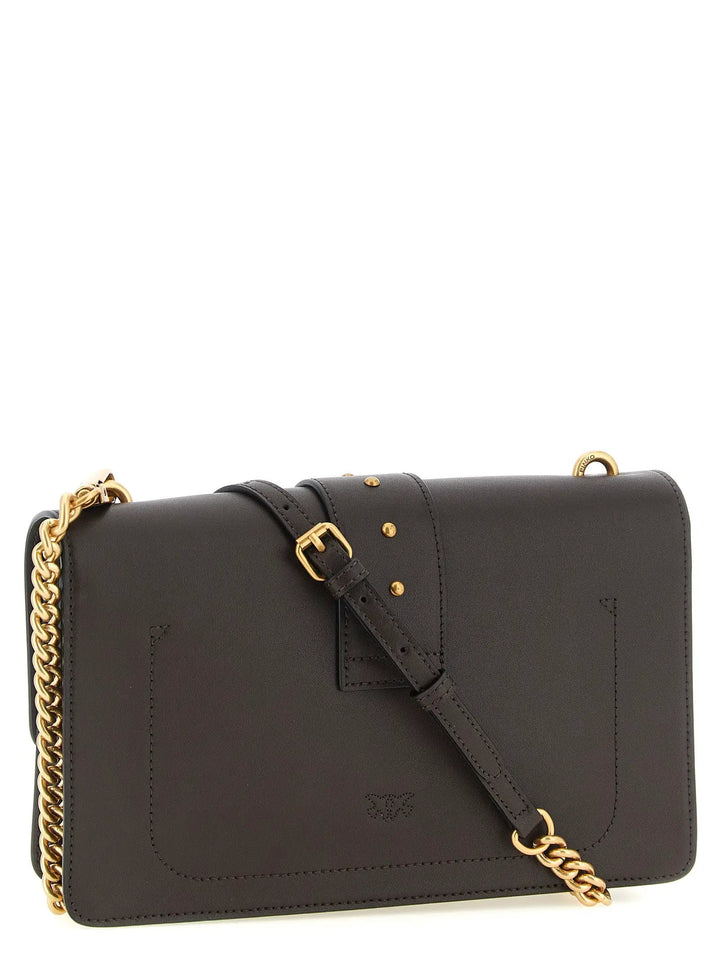 PINKO Sample Sale | PINKO Brown Calfskin Crossbody Bag - | Designer outlet