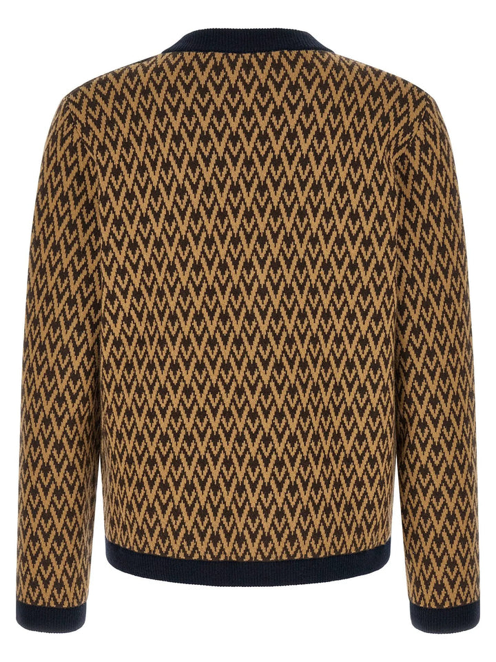 Valentino Garavani Sample Sale | Valentino Garavani Multicolor Cashmere Cardigan - | Designer outlet