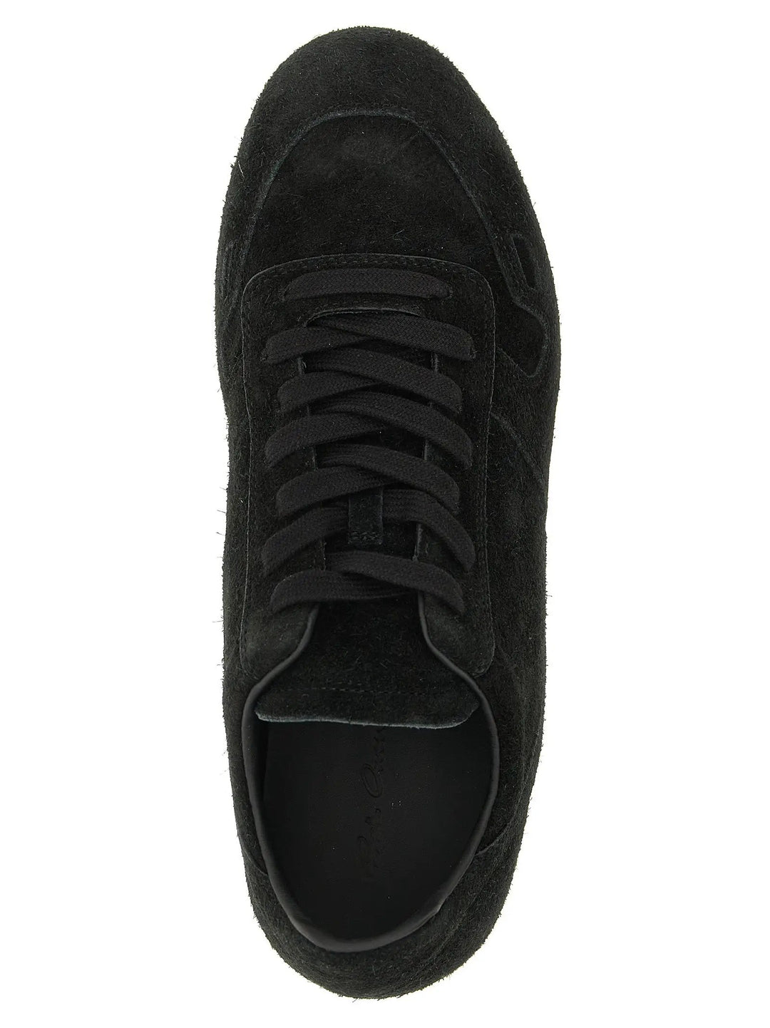 Rick Owens Sample Sale | Rick Owens Bicolor Calfskin Low Top Sneakers - | Designer outlet