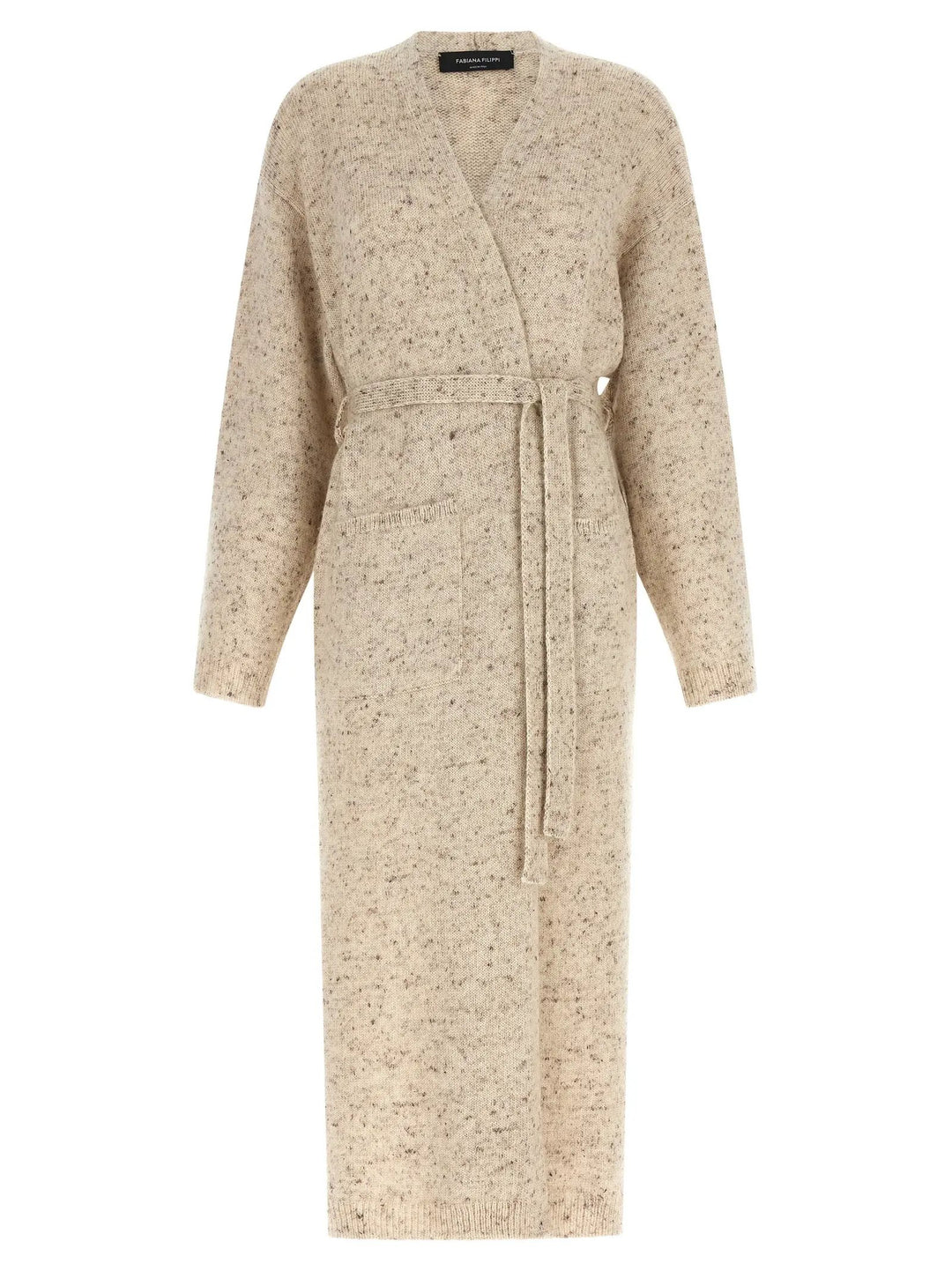 Fabiana Filippi Sample Sale | Fabiana Filippi Beige Wool Cardigan - | Designer outlet