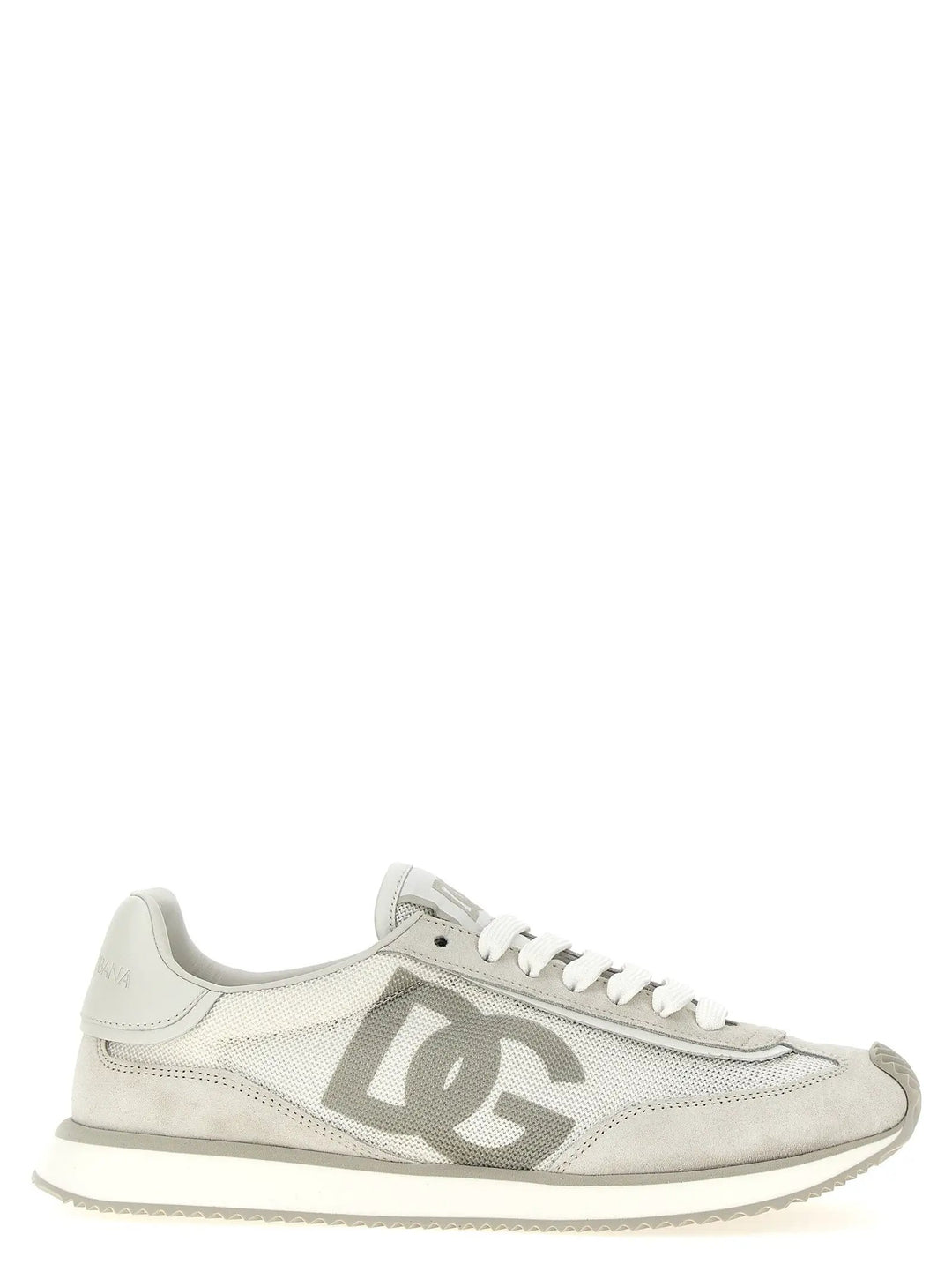 Dolce &amp; Gabbana Sample Sale | Dolce &amp; Gabbana Gray Calfskin Low Top Sneakers - | Designer outlet