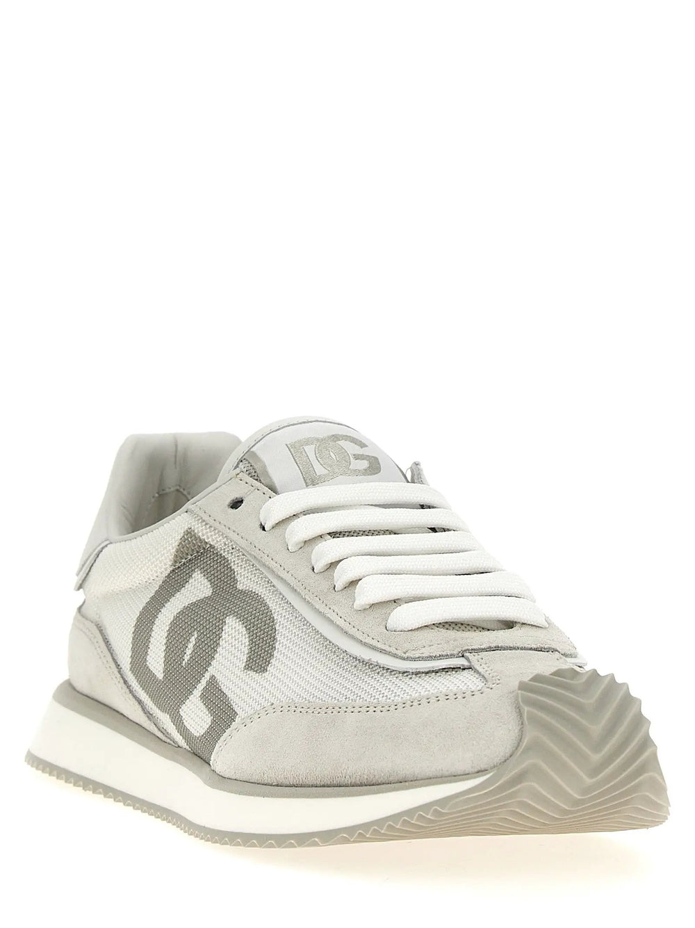 Dolce & Gabbana Sample Sale | Dolce & Gabbana Gray Calfskin Low Top Sneakers - | Designer outlet