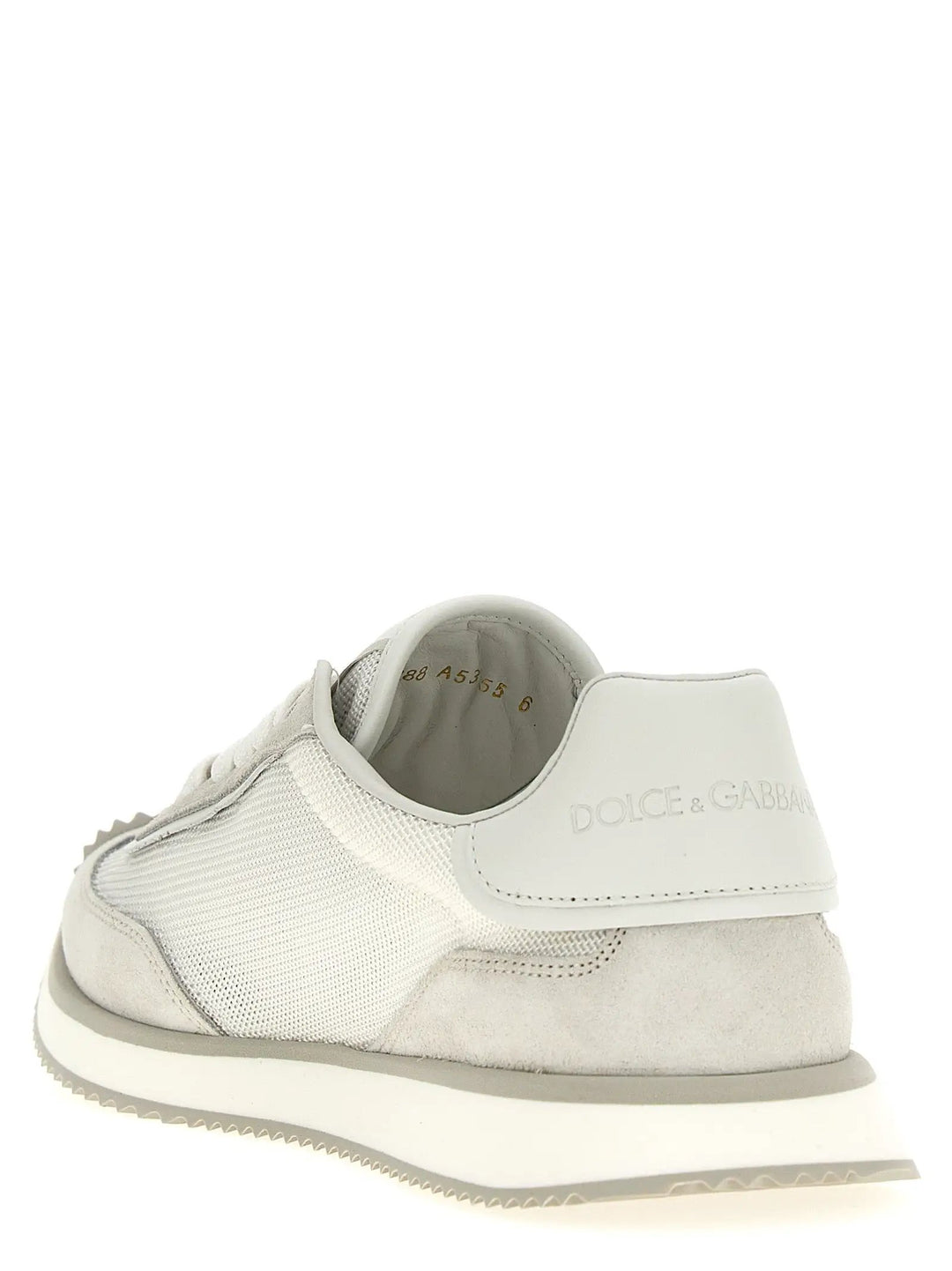 Dolce &amp; Gabbana Sample Sale | Dolce &amp; Gabbana Gray Calfskin Low Top Sneakers - | Designer outlet