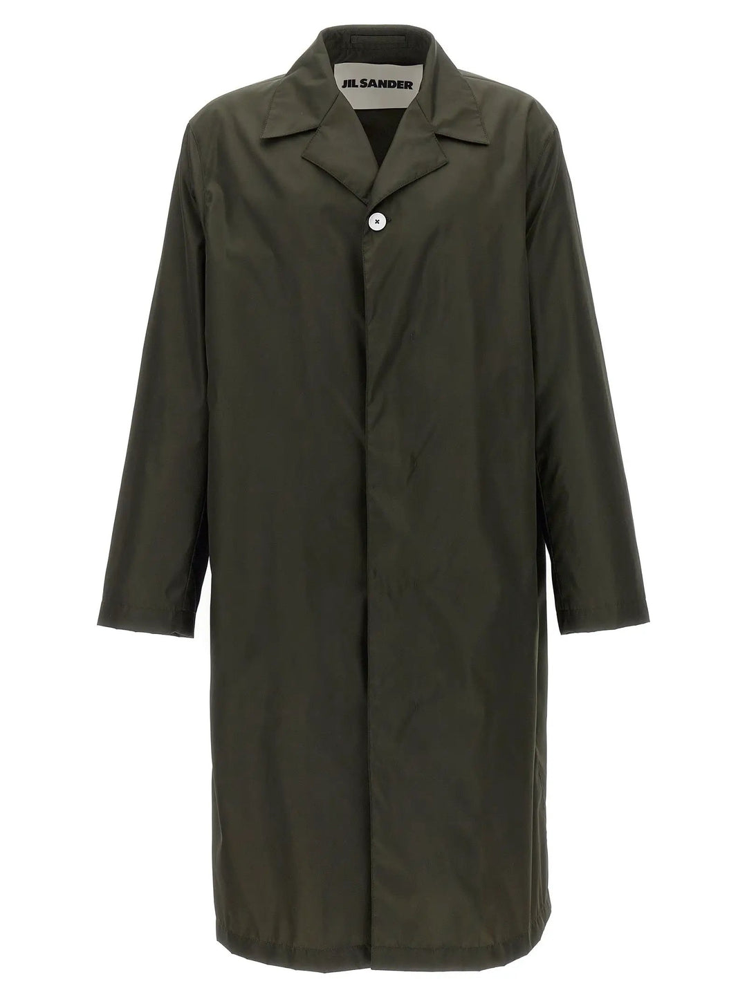 Jil Sander Sample Sale | Jil Sander Bicolor Polyamide Coat - | Designer outlet
