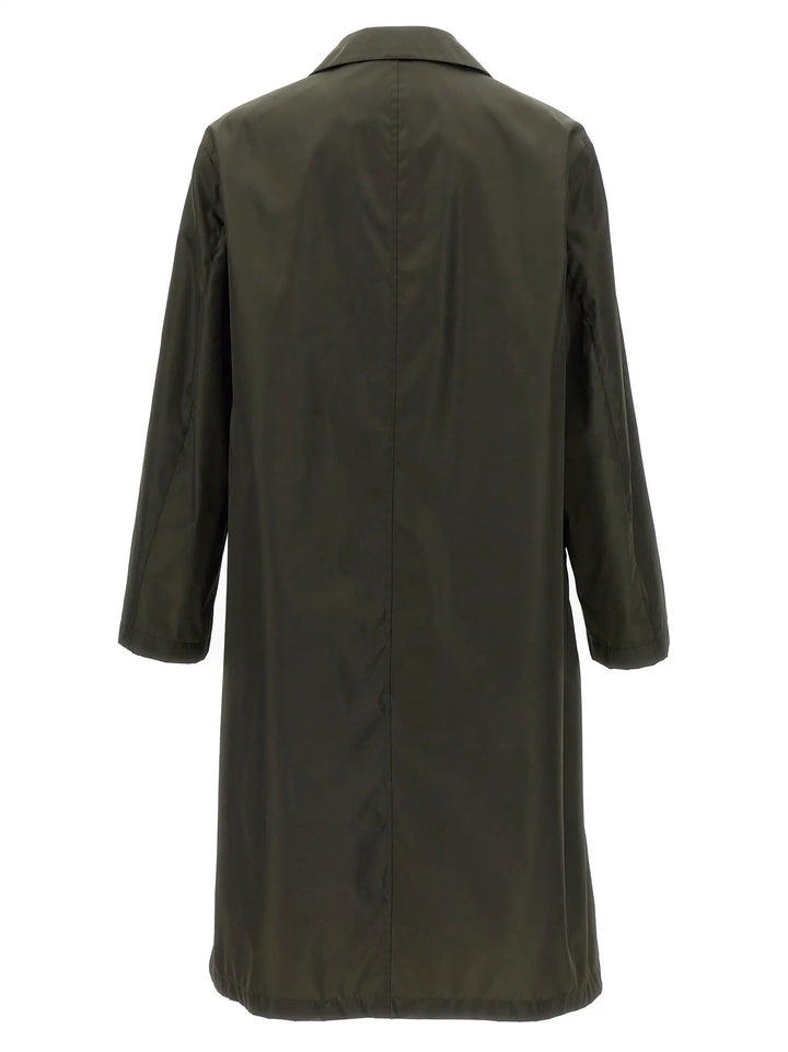 Jil Sander Sample Sale | Jil Sander Bicolor Polyamide Coat - | Designer outlet