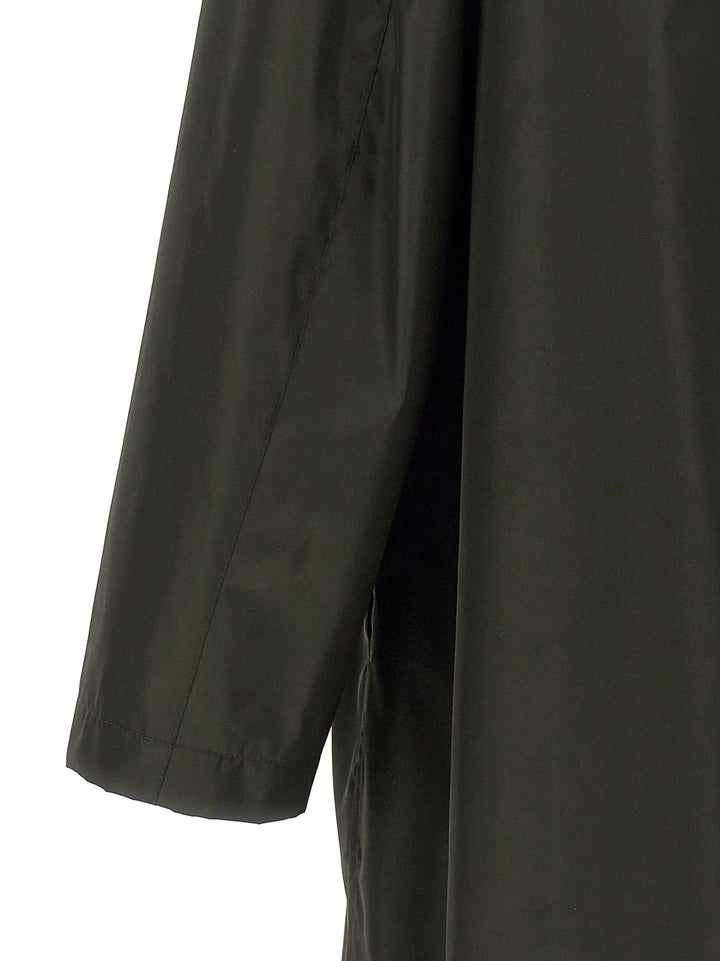 Jil Sander Sample Sale | Jil Sander Bicolor Polyamide Coat - | Designer outlet