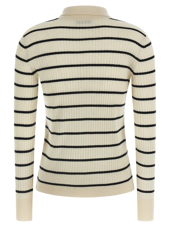 Max Mara Sample Sale | Max Mara Blue Cashmere Polo Shirt - | Designer outlet