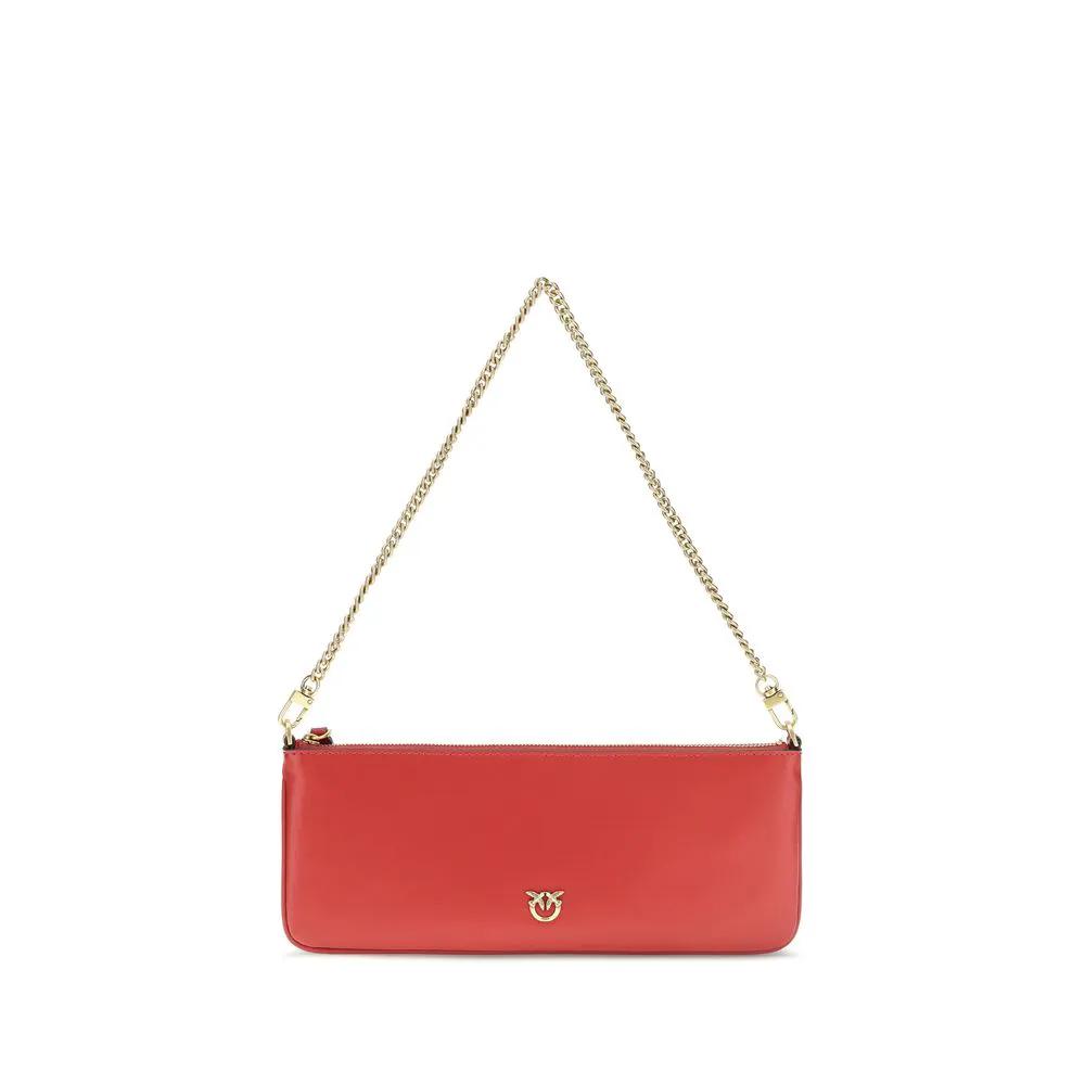PINKO Multicolor Calf Leather Bos Taurus Shoulder Bag