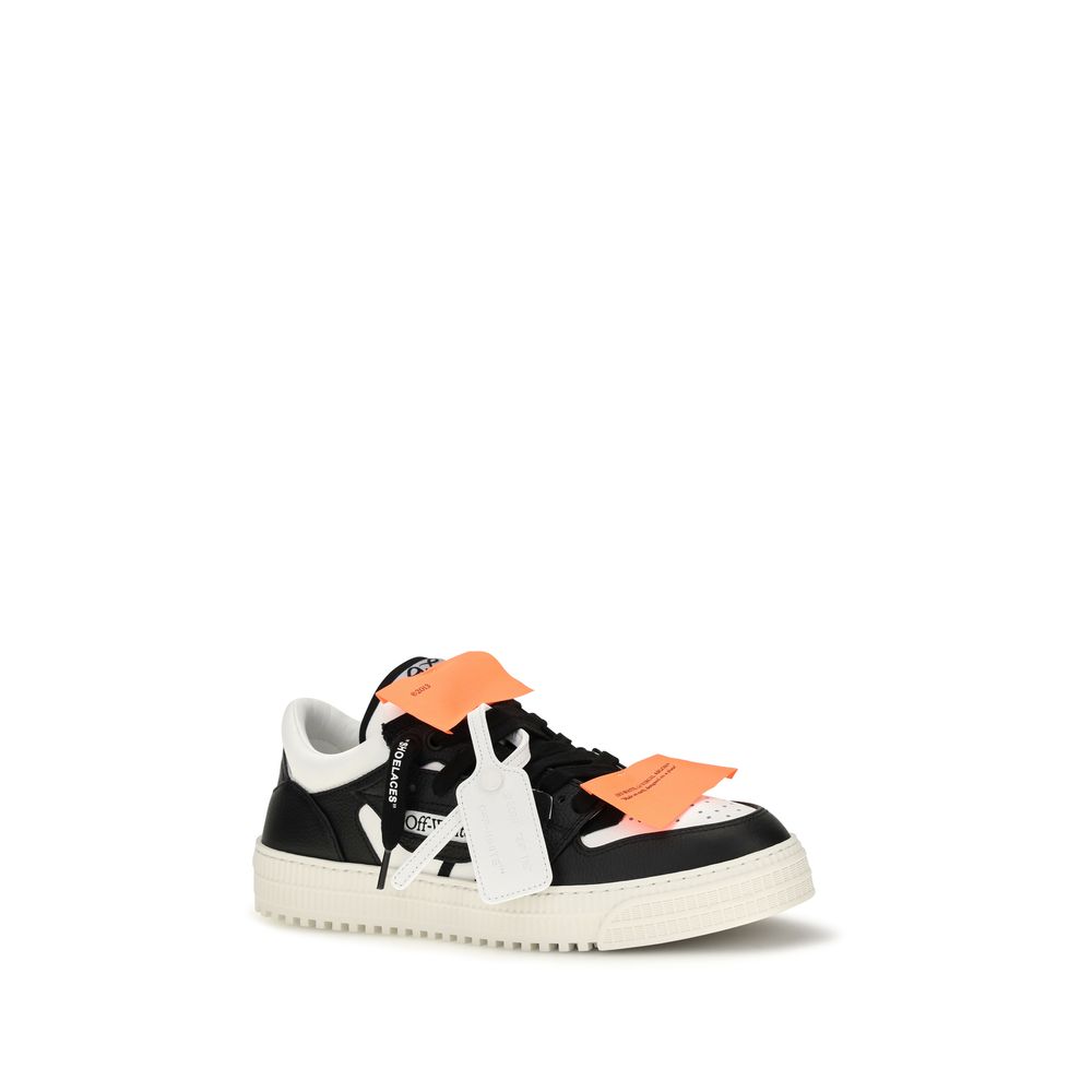 Off-White Sample Sale | Off-White Multicolor Calf Leather Bos Taurus Low Top Sneakers - | Designer outlet