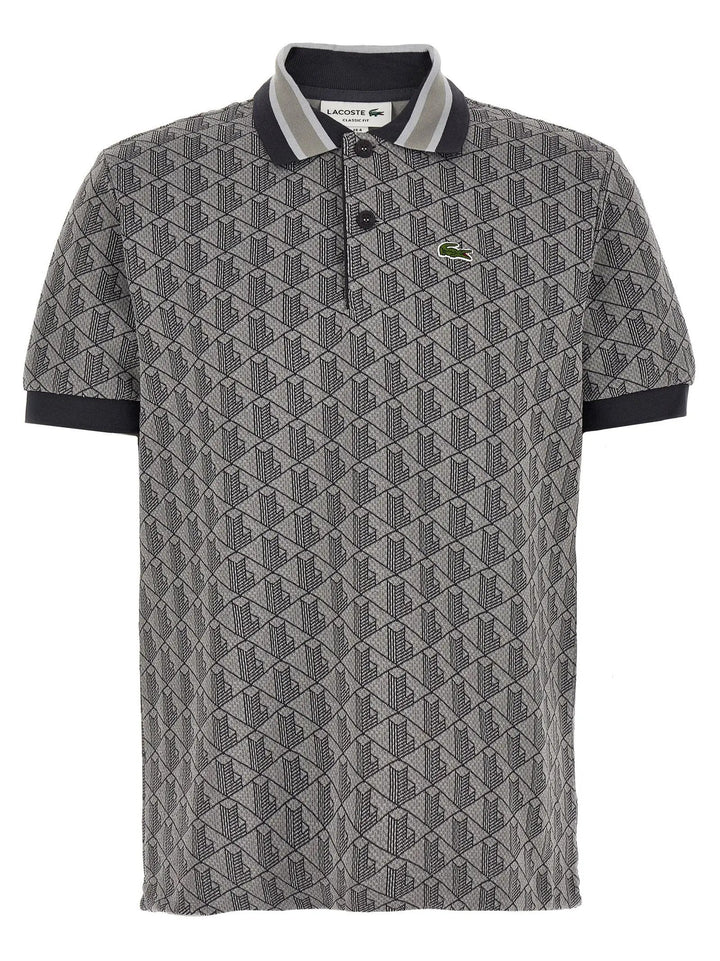Lacoste Sample Sale | Lacoste Gray Polyester Polo Shirt - | Designer outlet