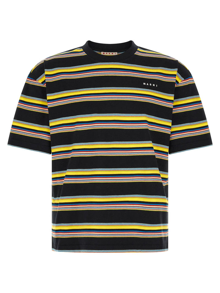 Marni Sample Sale | Marni Multicolor Cotton T-Shirt - | Designer outlet