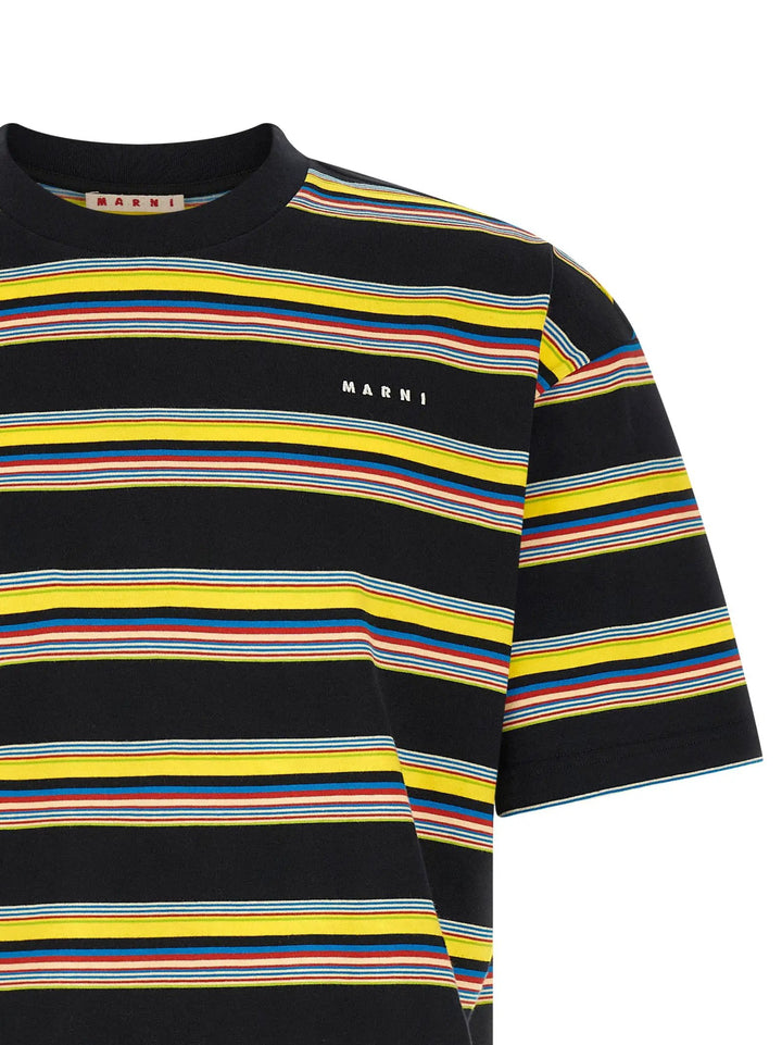Marni Sample Sale | Marni Multicolor Cotton T-Shirt - | Designer outlet
